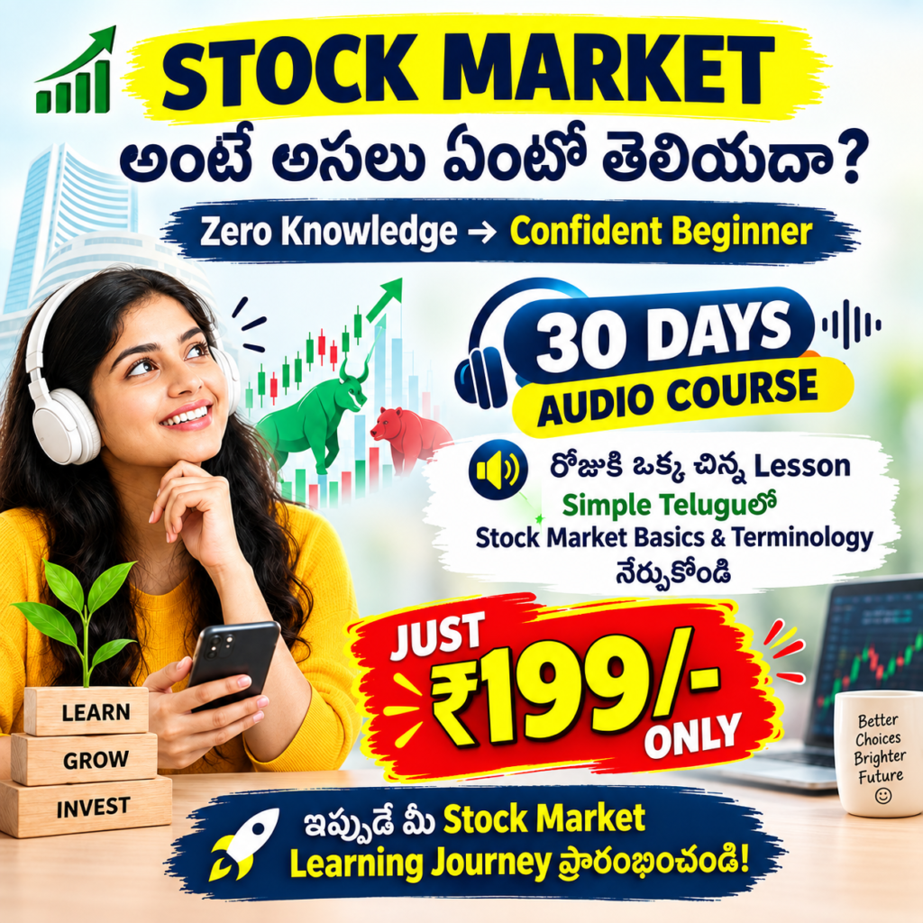 Stock Market Telugu for Beginners